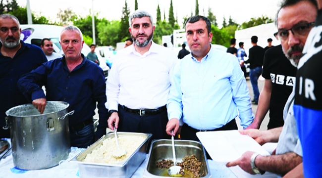 ASKON iftar çadırı 30.000 kişiye iftar yemeği verecek