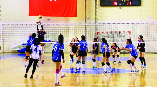 Okullar arası B Gençler Voleybol İl Birinciliği sonuçlandı