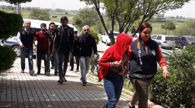 PKK operasyonunda gözaltına alınan kadından ilginç tepki