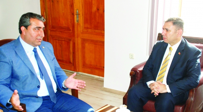 Türk Kızılayı Seyhan’dan Kaymakam Yılmaz’a ziyaret