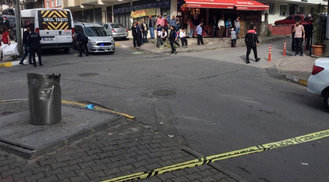 Yoldan geçen kadın sırtından vuruldu
