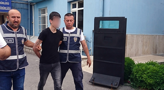 25 yıl hapis cezası bulunan şahıs dolmuşta yakalandı