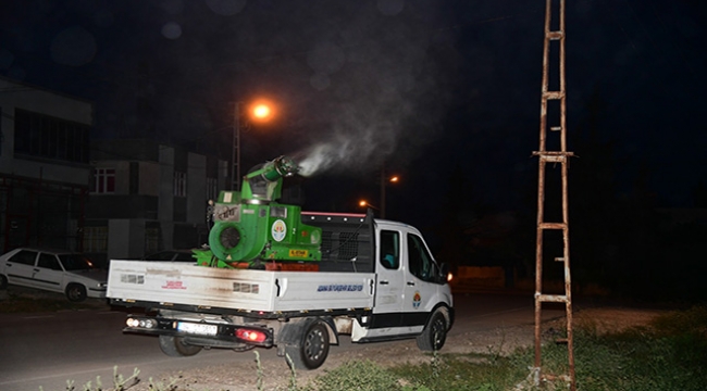 Adana'da sivrisinek saldırısıyla mücadele gece gündüz sürüyor