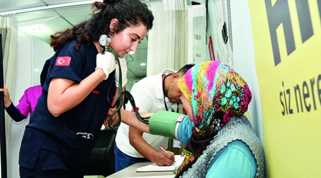Büyükşehir kalplere dokunuyor