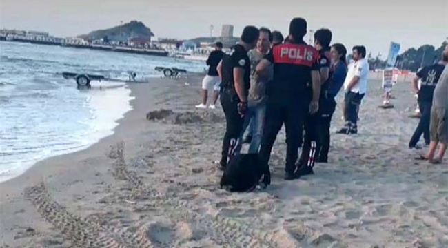 Denize giren 17 yaşındaki genç boğuldu