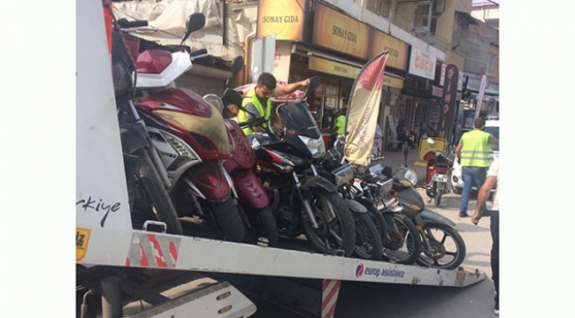 Emniyetten motosiklet uygulaması