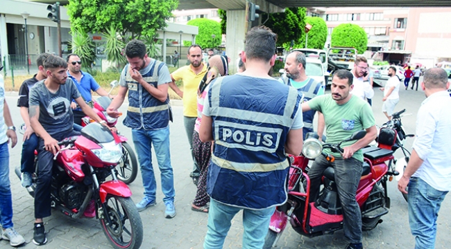 Emniyetten motosiklet uygulaması
