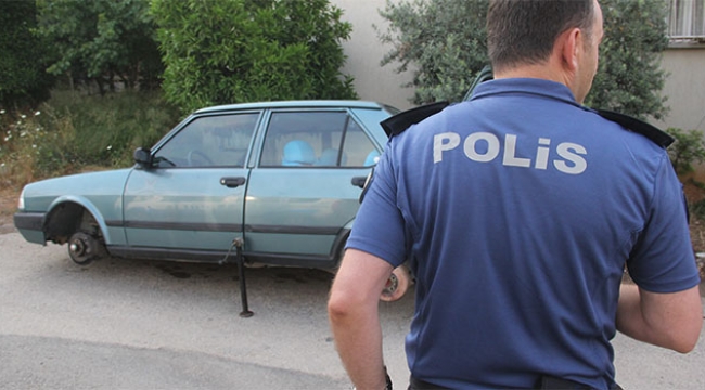 Park ettiği otomobili bu halde buldu