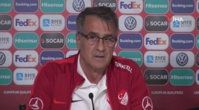 Şenol Güneş: 'Büyük devletiz, küçük işlerle uğraşmayız'