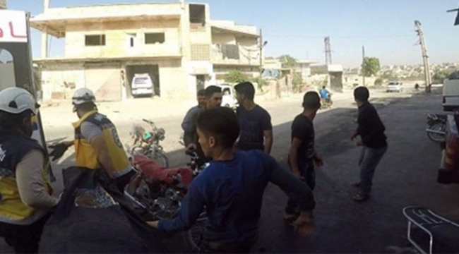 Sınır ötesinde bombalı saldırı 8 sivil öldü