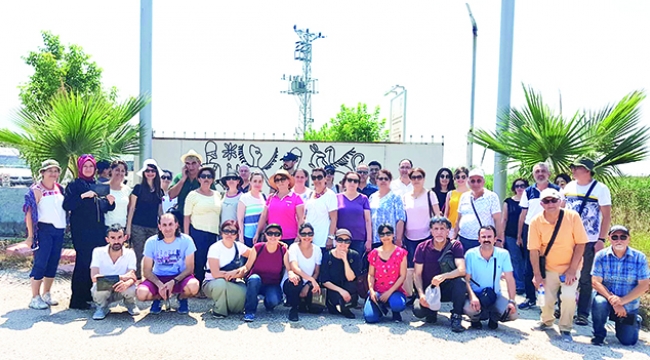 Tatarlı Höyüğe hayran kaldılar
