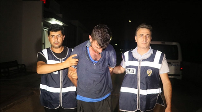 Uyuşturucu kullanıp polisi bıçakladı