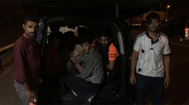 107 kaçak göçmen Adana'da yakalandı