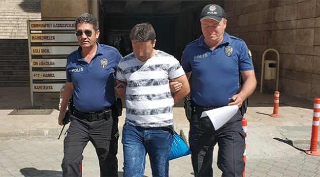 25 yıl ceza aldı adliye kapısını kırıp kaçmaya çalıştı