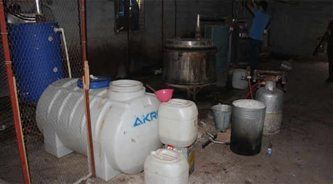 7 ayda 22 bin 360 litre kaçak içki ele geçirildi