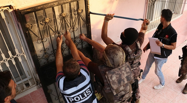 Aranan şüphelilere şafak operasyonu