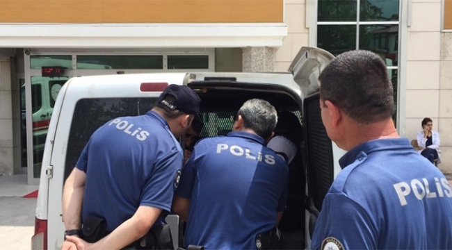 Cezaevinden firar etti otobüste yakalandı