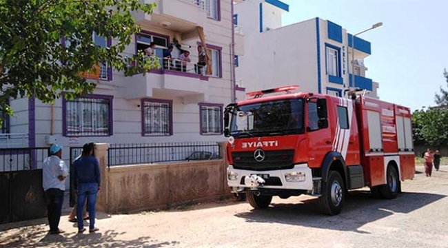 Doğalgaz kombisi bomba gibi patladı