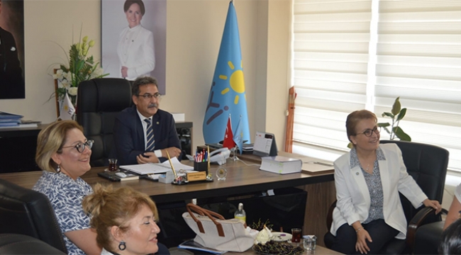 İYİ Parti, Yanıkömeroğlu'nu ağırladı