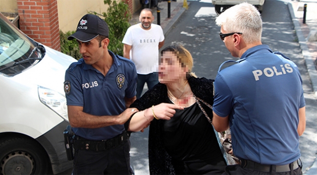 Karı kocanın kavgası mahalleyi ayağa kaldırdı