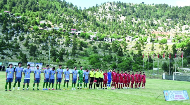 Kızıldağ Yaylası’nda futbol şöleni