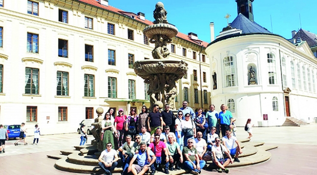 Prag'dan başarıyla döndüler