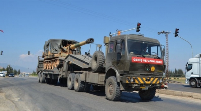 Sınıra tank sevkiyatı