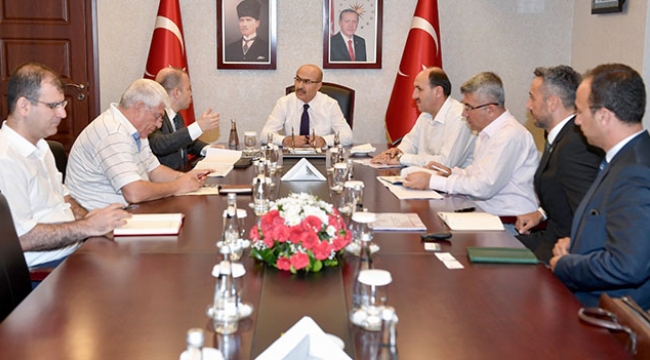 Tarım İhtisas OSB’deki  seralar masaya yatırıldı