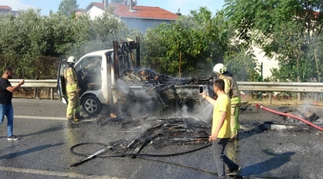 TEM Otoyolu'nda panik anları