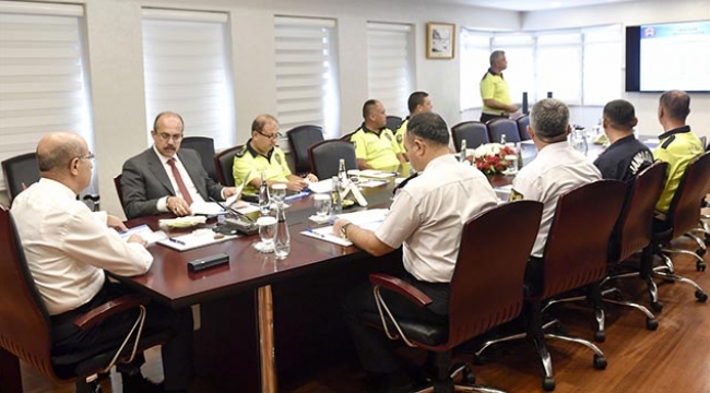 Trafik güvenliği masaya yatırıldı