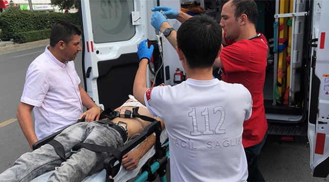 ‘Yan baktın' kavgası hastanede sonuçlandı