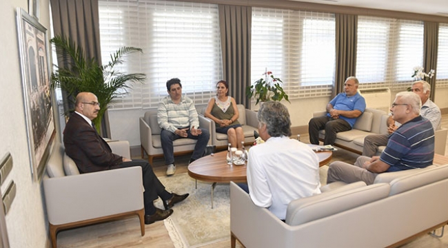 Yerel medyanın sorunlarını görüştüler
