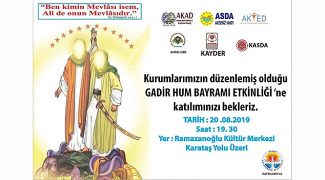 Ben kimin Mevlâsı isem  Ali de onun Mevlâsı’dır’