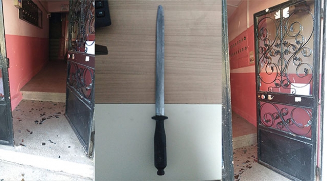 Boşandığı eşinin kapısına dayandı etkisiz hale getirildi