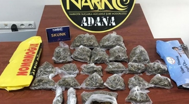 Evinden 945 gram esrar çıktı içiciyim dedi