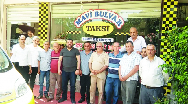 Güvenin adresi Mavi Bulvar taksi durağı