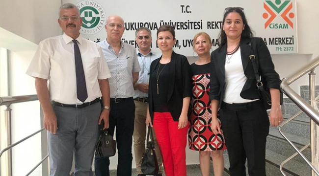İş Teftiş Adana Grup Başkanlığı müfettişleri ÇİSAM'ı ziyaret etti