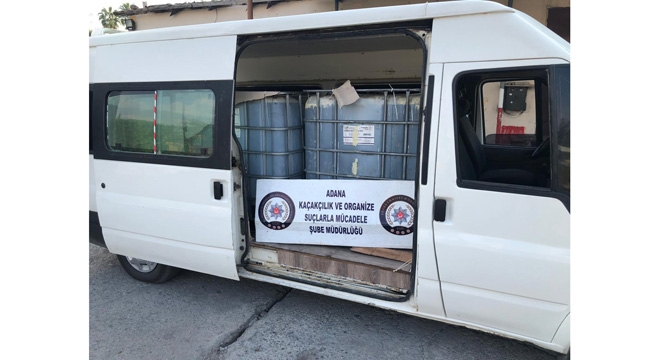 3 bin litre kaçak akaryakıt ele geçirildi