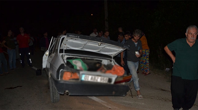 Adana'da trafik kazası: Yaralılar var