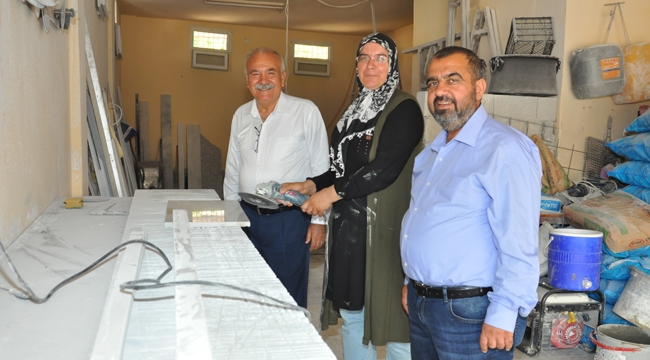 Adana’nın tek mermer ustası kadın
