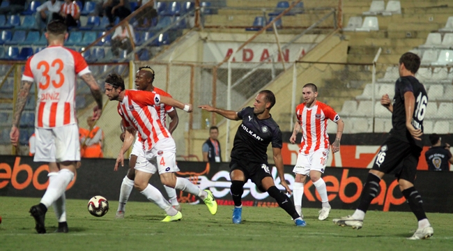 Adanaspor galibiyeti kaçırdı:3-3
