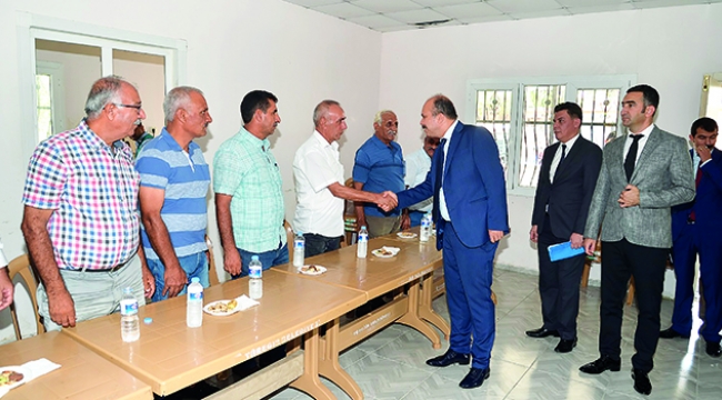Aktaş, 37 mahalle muhtarıyla bir araya geldi