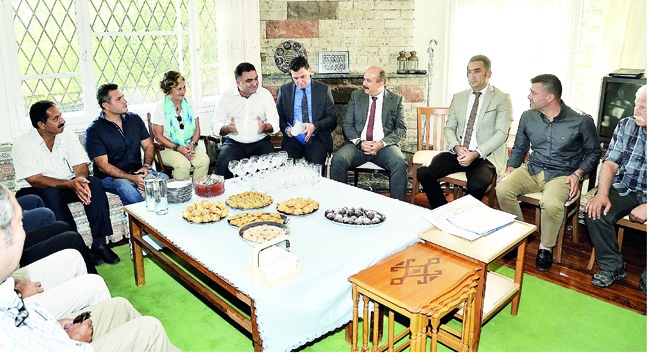 Aktaş çiftçilerle buluştu