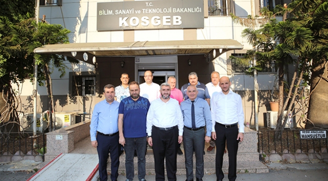 ASKON'dan KOSGEB İl Müdürü Eren’e ziyaret