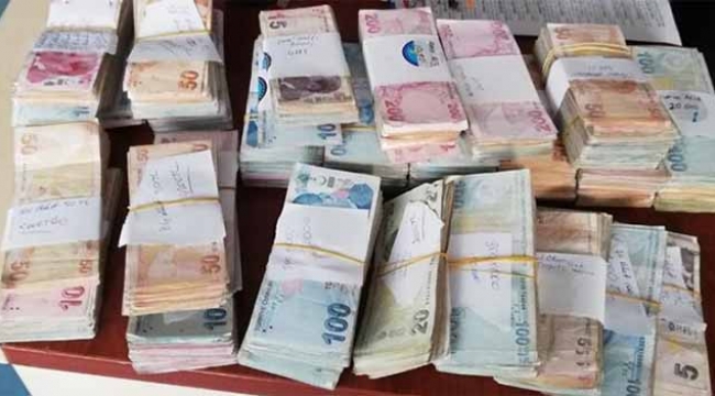 Bahis operasyonunda 500 bin lira ele geçirildi