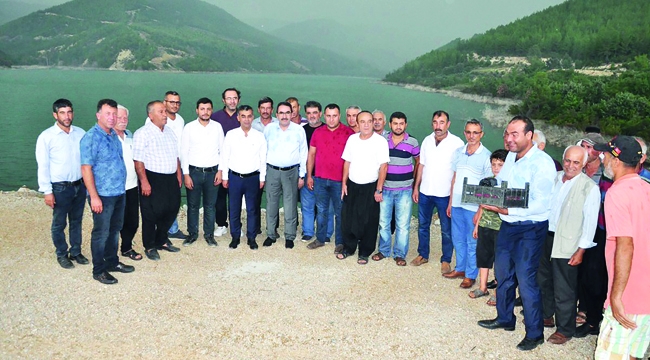 Doğru Meletmez Göleti'nde incelemelerde bulundu