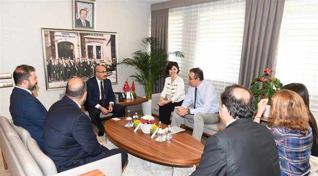 Eğitimcilerden Vali  Demirtaş'a ziyaret