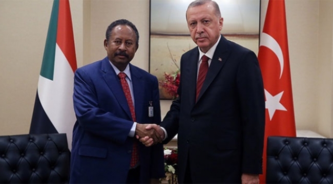 Erdoğan, Sudan Başbakanını Kabul Etti