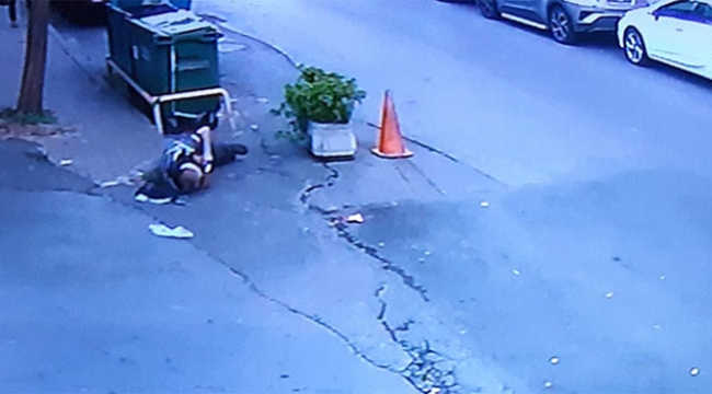 Hastane yakınında fenalaştı 20 dakika sonra müdahale edildi