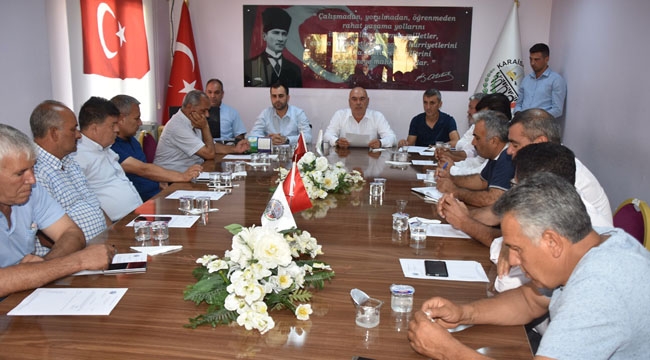 Karaisalı'da Belediye Meclisi toplandı
